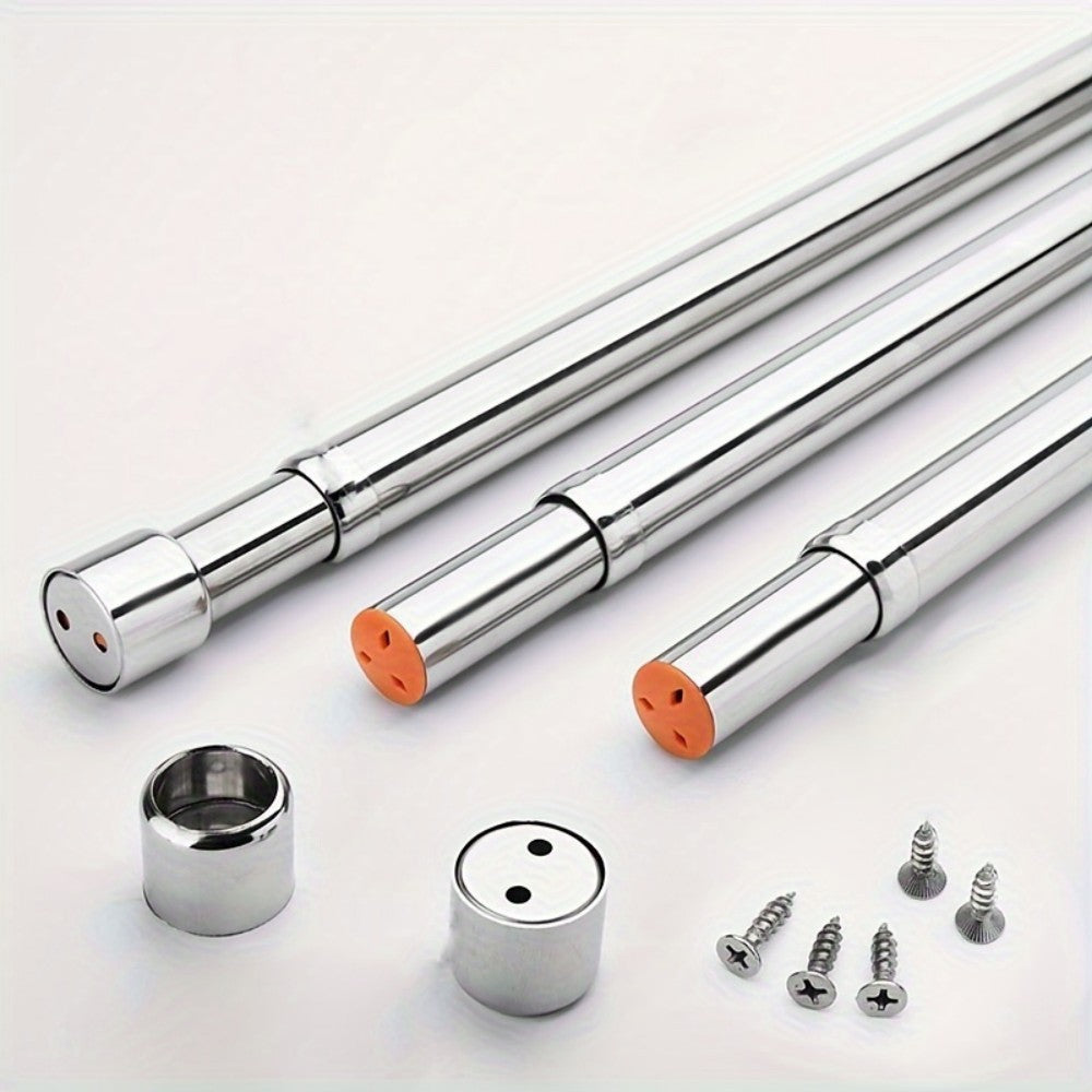 Clothing Drying Rod Punch-free Tension Pole Telescopic Closet
